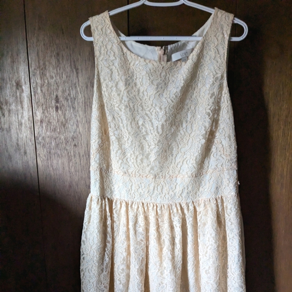 Ann Taylor Loft Pink Dress